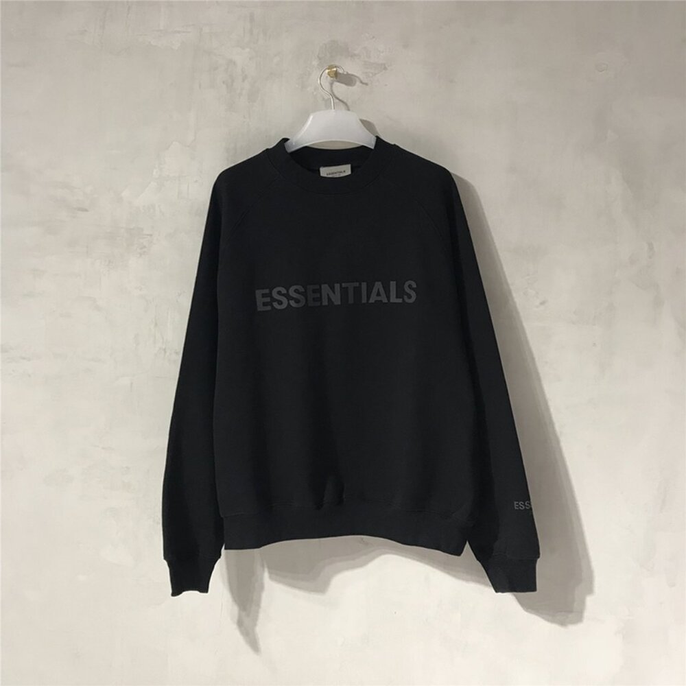 Fear of God Black Crew Neck Sweatshirt